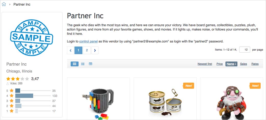 Vendor rating Vendor rating