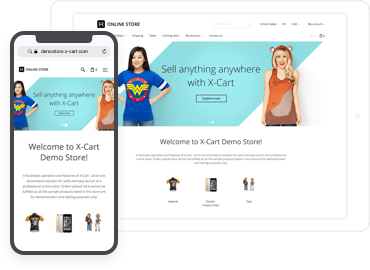 Mobile first eCommerce platform
